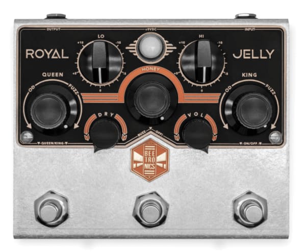 Beetronics Royal Jelly guitar pedal Rock Stock favorite pedal builders